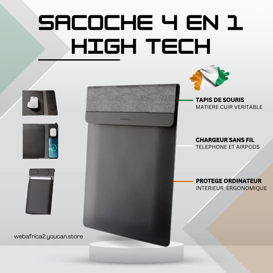Sacoche pour Ordinateur Portable 4 en 1 CIV