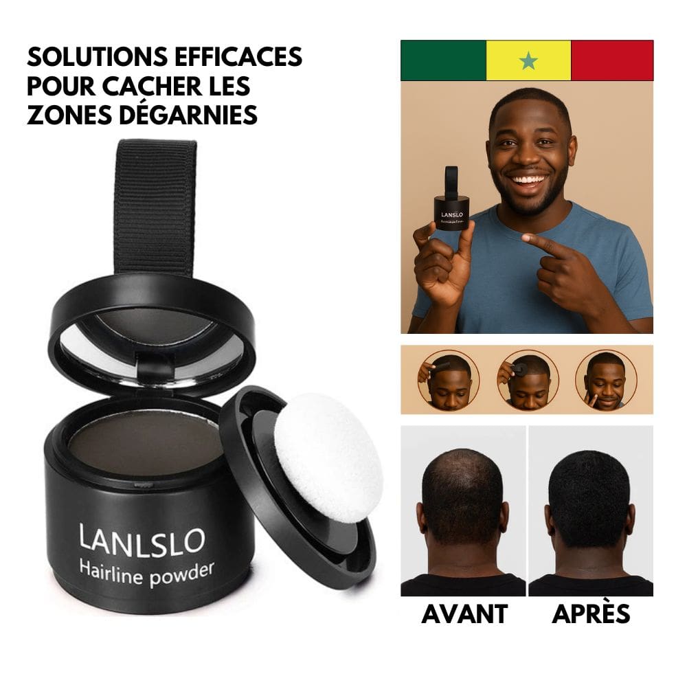 Camouflage Capillaire Professionnel Couleur Noire SENEGAL